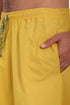 Harem pants in cotton with elastic waist and pockets